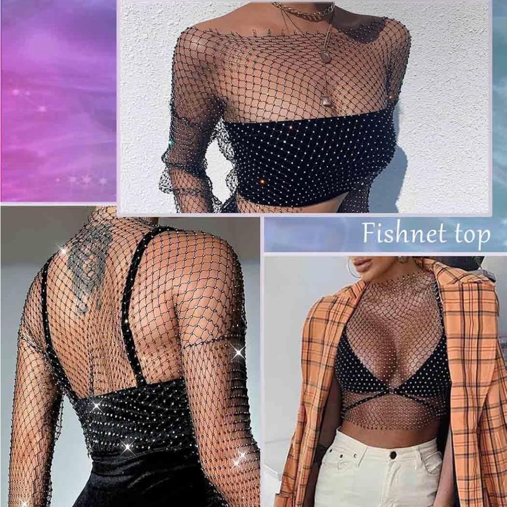 Amazon Mesh Top - Picture 2 of 4